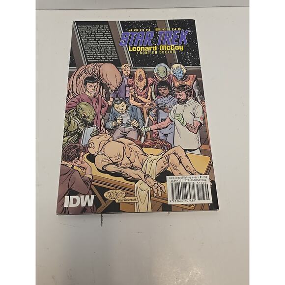 Star Trek Leonard McCoy Frontier Doctor John Byrne 2010 IDW First Printing TPB - Picture 2 of 3